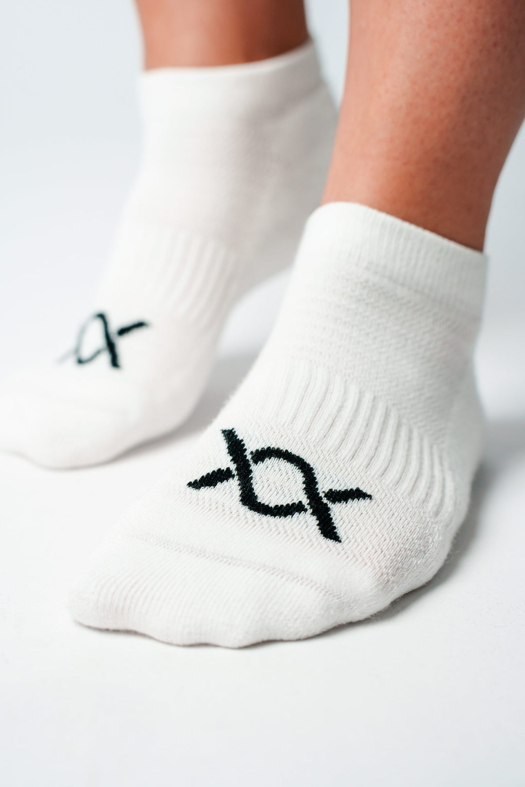 DIXXSON Sneaker Socken - weiß - atmungsaktiv - Bio Baumwolle