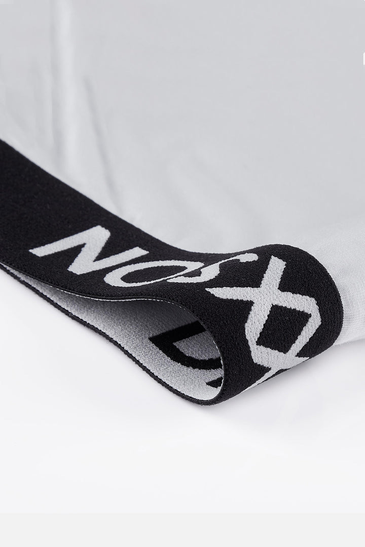 DIXXSON Basic Boxershorts Unterwäsche für Herren 6er Pack - schwarz weiß - Hüftband